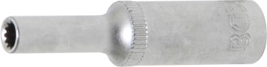 Hylsy Gear Lock, syvä | 6,3 mm (1/4") | 4 mm 