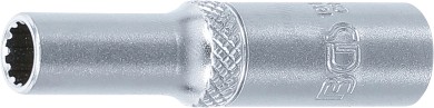 Dopsleutel Gear Lock, diep | 6,3 mm (1/4") | 6 mm 