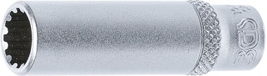 Dugókulcs - Gear Lock, mély | 6,3 mm (1/4") | 9 mm 