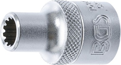 Douille pour clé, Gear Lock | 12,5 mm (1/2") | 8 mm 