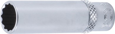 Cheie tubulară 12 colțuri, lungă | 6,3 mm (1/4") | 10 mm 