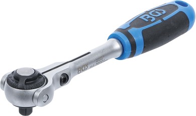 Reversible Ratchet with Ball Head | 6.3 mm (1/4") 