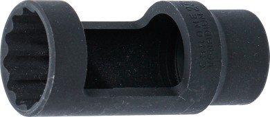 Douille pour sonde Lambda | 12,5 mm (1/2") | 27 mm douze pans | fenêtre 28 mm 