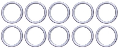 Assortimento anelli di tenuta | per BGS 126 | Ø 13 / 16,5 mm | 10 pz. 