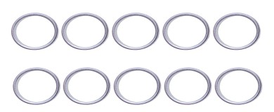Tömítőgyűrű-készlet | BGS 126 | Ø 15 / 18,5 mm | 20 darabos 