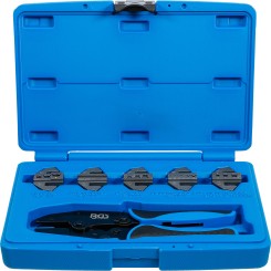 Crimping Tool Set | with 5 Pairs of Jaws 
