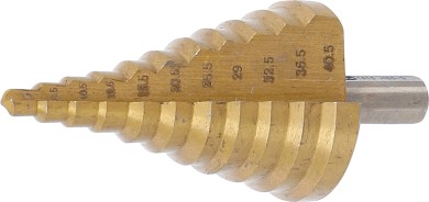 Porraspora | TIN-pinnoitteella | Ø 6 - 40,5 mm 