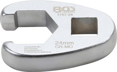 Hanefodsnøgle | 12,5 mm (1/2") | 24 mm 