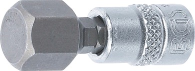 Behajtófej | 6,3 mm (1/4") | Belső hatszögletű 12 mm 