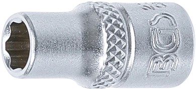 Llave de vaso Super Lock | entrada 6,3 mm (1/4") | 6 mm 