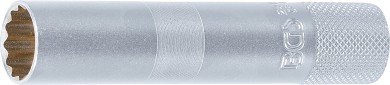 Bougiedopsleutel met magneet, twaalfkant, lang | 10 mm (3/8") | 14 mm 