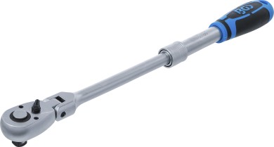Reversible Ratchet, extendable, bendable | 12.5 mm (1/2") | 350 - 490 mm 