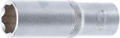 Dopsleutel Super Lock, diep | 12,5 mm (1/2") | 17 mm 