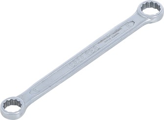 Double Ring Spanner | extra flat | 8 x 9 mm 