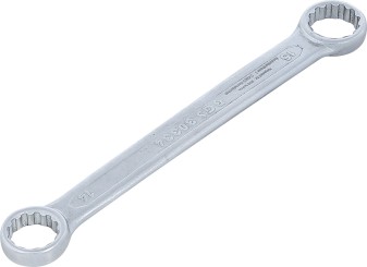 Double Ring Spanner | extra flat | 14 x 15 mm 