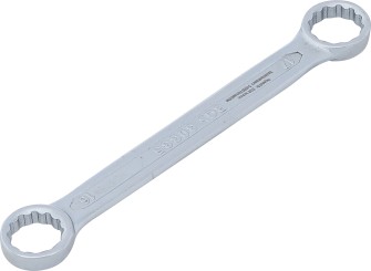 Double Ring Spanner | extra flat | 16 x 17 mm 
