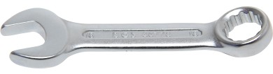 Klucz płasko-oczkowy, krótki | 18 mm 