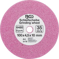 Grinding Disc | for BGS 3180 | Ø 100 x 4.5 x 10 mm 