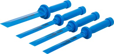 Set di raschietti in plastica | larghezza 19 - 22 - 25 - 38 mm | 4 pz. 