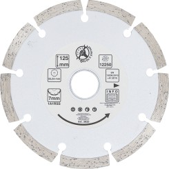 Segmentni disk za rezanje | Ø 125 mm 