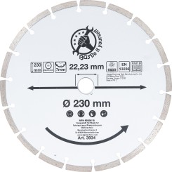 Segment Cutting Disc | Ø 230 mm 