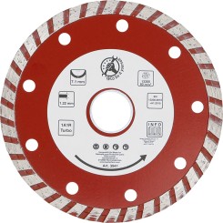 Turbo disk za rezanje | Ø 115 mm 