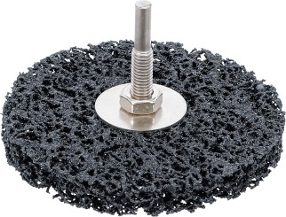 Muela abrasiva | negro | Ø 100 mm | agujero de sujeción 8 mm 