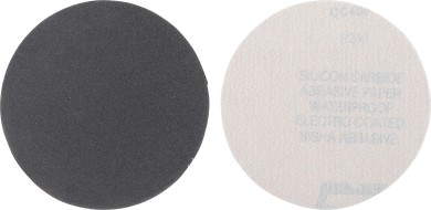 Conjunto de discos abrasivos | Granulação 240, fina | Carboneto de silício | 10 peças 