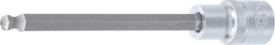 Dopsleutelbit | lengte 140 mm | 12,5 mm (1/2") | binnenzeskant met kogelkop 7 mm 