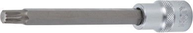 Punta de vaso | longitud 140 mm | entrada 12,5 mm (1/2") | dentado múltiple interior (para XZN) M9 
