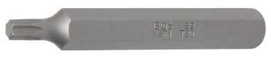 Bit | Längd 75 mm | Yttre sexkant 10 mm (3/8") | T-Profil (för Torx) T30 