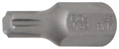 Ponta | Comprimento 30 mm | Entrada de sextavado externo 10 mm (3/8") | Perfil da cunha (para RIBE) M7 