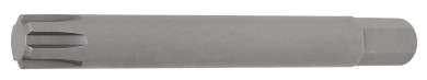 Inserto | lunghezza 100 mm | attacco esagono esterno 10 mm (3/8") | profilo a cuneo (per RIBE) M12 