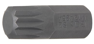 Behajtófej | Hossz 30 mm | Külső hatszögletű 10 mm (3/8") | (XZN) M12 