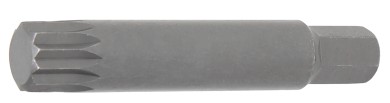 Kärki | pituus 75 mm | kuusiokanta 10 mm (3/8") | sisähammastus (XZN) M14 