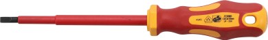 Şurubelniţă VDE | lamă dreaptă 5,5 mm | Lungime lamă 125 mm 