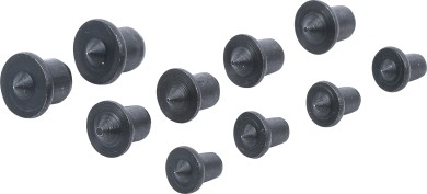 Conjunto de dispositivos de inserção de cavilhas | 6 - 8 - 10 mm | 10 peças 