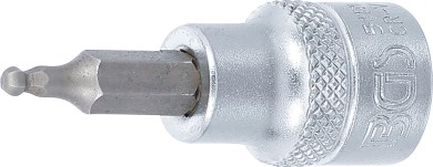 Dopsleutelbit | 10 mm (3/8") | binnenzeskant met kogelkop 3 mm 