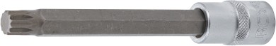 Dopsleutelbit | lengte 140 mm | 12,5 mm (1/2") | veeltand (voor XZN) M12 