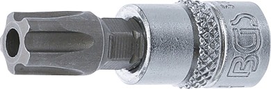 Behajtófej | 6,3 mm (1/4") | TS-profil (Torx Plus) TS50 furattal 