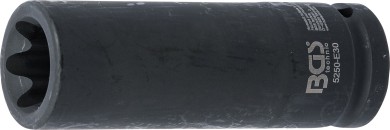 Llave de vaso de impacto E-Torx, larga | entrada 20 mm (3/4") | E30 