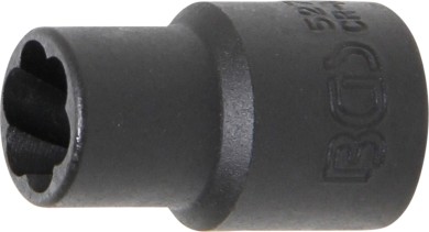 Spirálbites dugókulcsbetét / csavarkiszedő | 10 mm (3/8") | 10 mm 