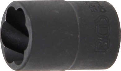 Spiral-profil-topnøgle-indsats / skrueudtrækker | 10 mm (3/8") | 16 mm 