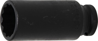 Silová nástrčná hlavice, dvanáctihranná | 12,5 mm (1/2") | 27 mm 
