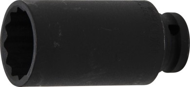 Silová nástrčná hlavice, dvanáctihranná | 12,5 mm (1/2") | 30 mm 