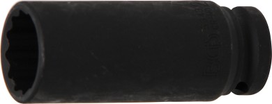 Silová nástrčná hlavice, dvanáctihranná | 12,5 mm (1/2") | 24 mm 