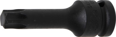 Douille à embouts à choc | longueur 75 mm | 12,5 mm (1/2") | profil T (pour Torx) T60 