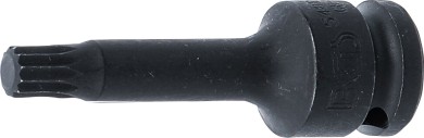 Levegős dugókulcs | Hossz 75 mm | 12,5 mm (1/2") | (XZN) M10 