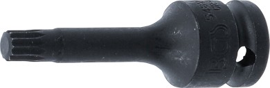 Voimakärki | pituus 75 mm | 12,5 mm (1/2") | sisähammastus (XZN) M9 