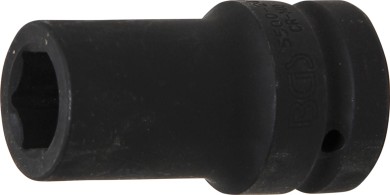 Kracht dopsleutel zeskant, diep | 25 mm (1") | 24 mm 
